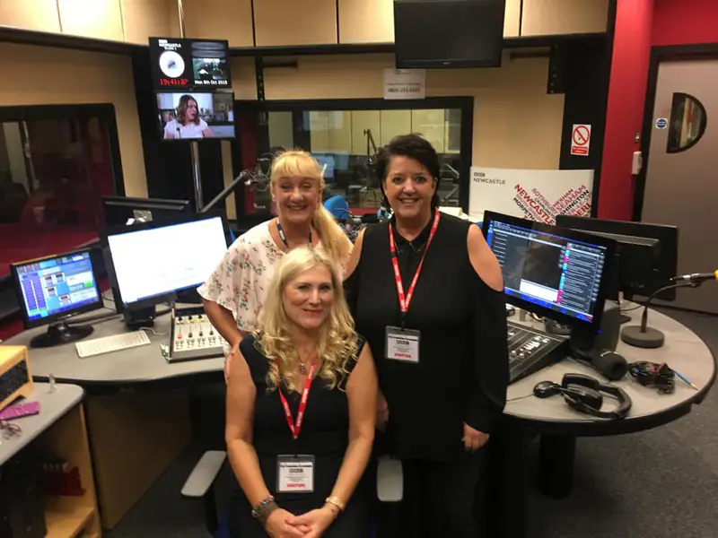 Sonya Hudson on local radio Sonya Hudson in a local radio studio talking about hypnosis and NLP